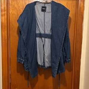 Women's Denim hooded Jacket